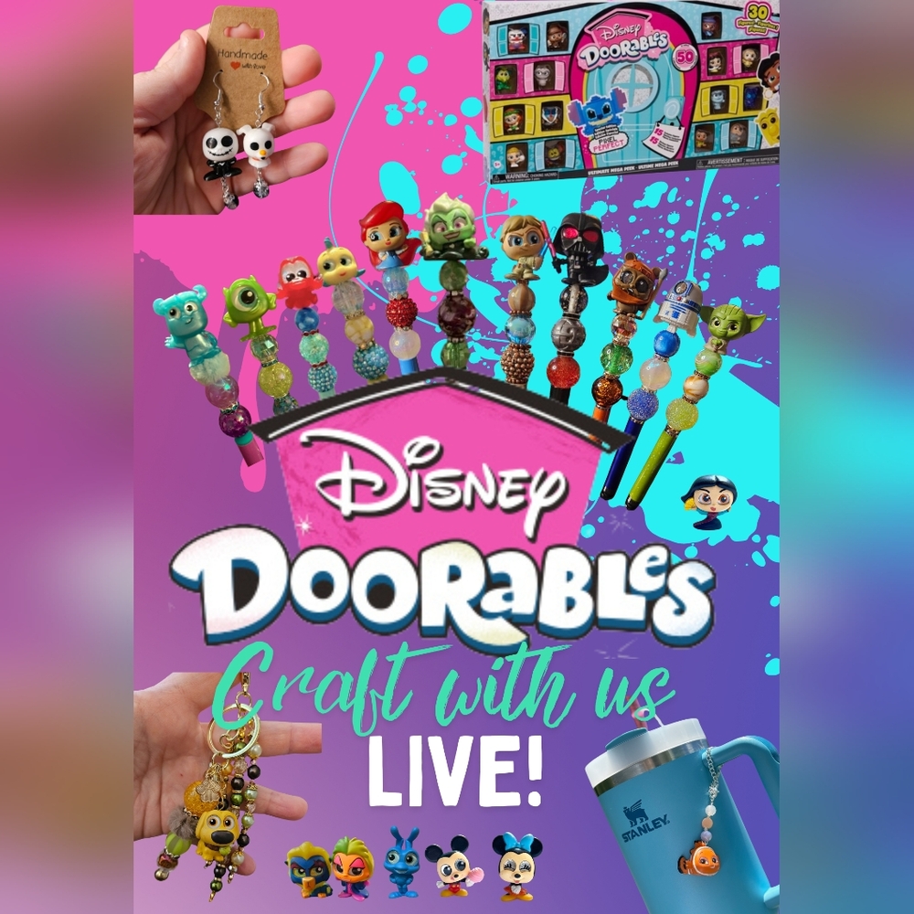 🥳LIVE Craft With Us Show Flyer🖊